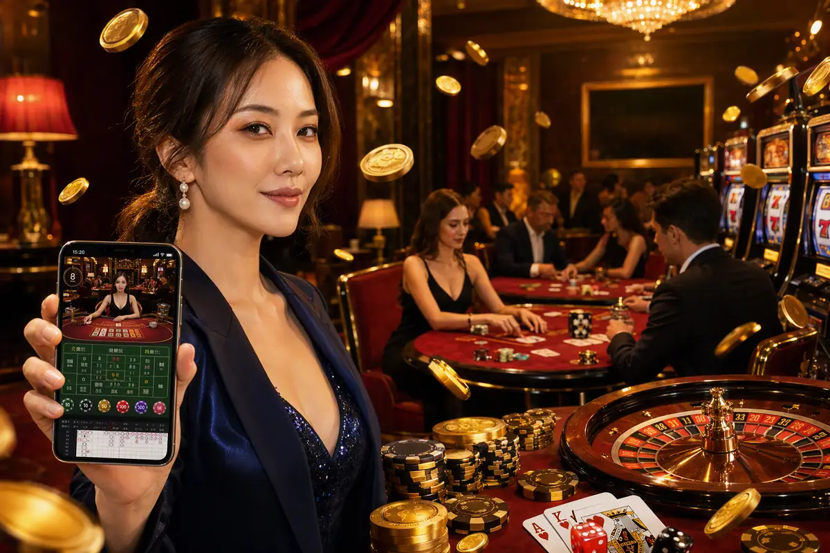 fuji789 Live Baccarat ဒီလာနှင့် ကစားနေသောပုံ